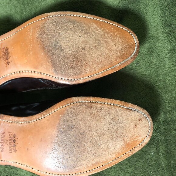 Johnston & Murphy Men\'s Tassel Loafers Size 10.5 B  Brown Leather Dress Shoes main image 14